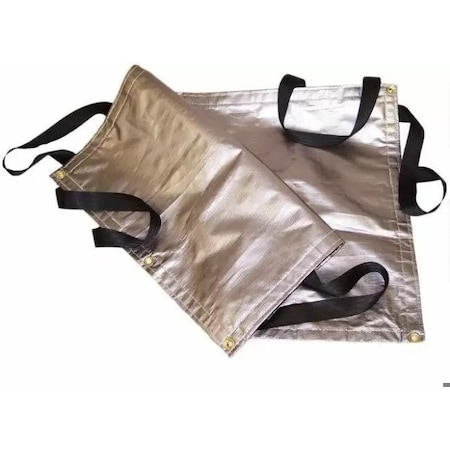 Tarps Now Tarp, 25 ft x 54 ft, 12 Mil, Silver/Black